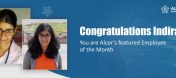 Indira is Alcor’s Employee Of The Month | Congratulations!