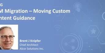 ESM Migration – Moving Custom Content Guidance