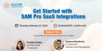 Get Started with SAM Pro SaaS Integrations