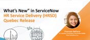 What’s New In HR Service Delivery Quebec Release?